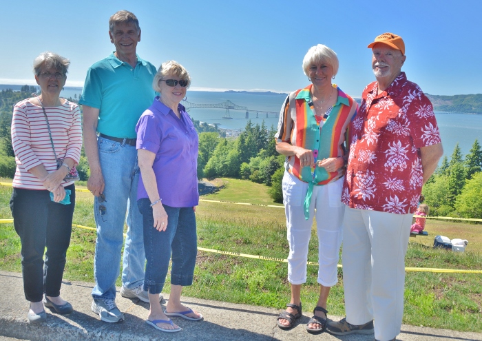 at the Astoria Column